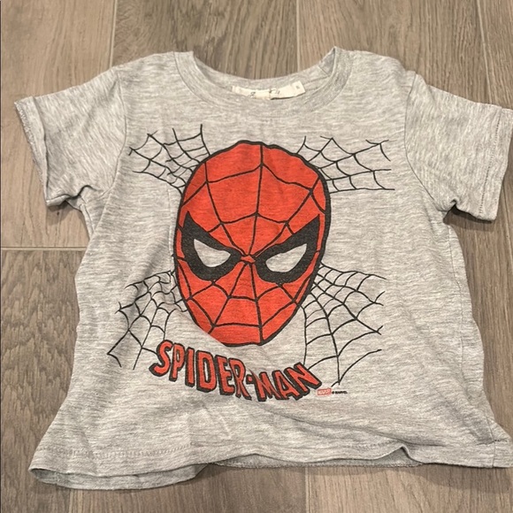 Junk Food Boys Spider-Man Gray T-Shirt 3T - Picture 1 of 3